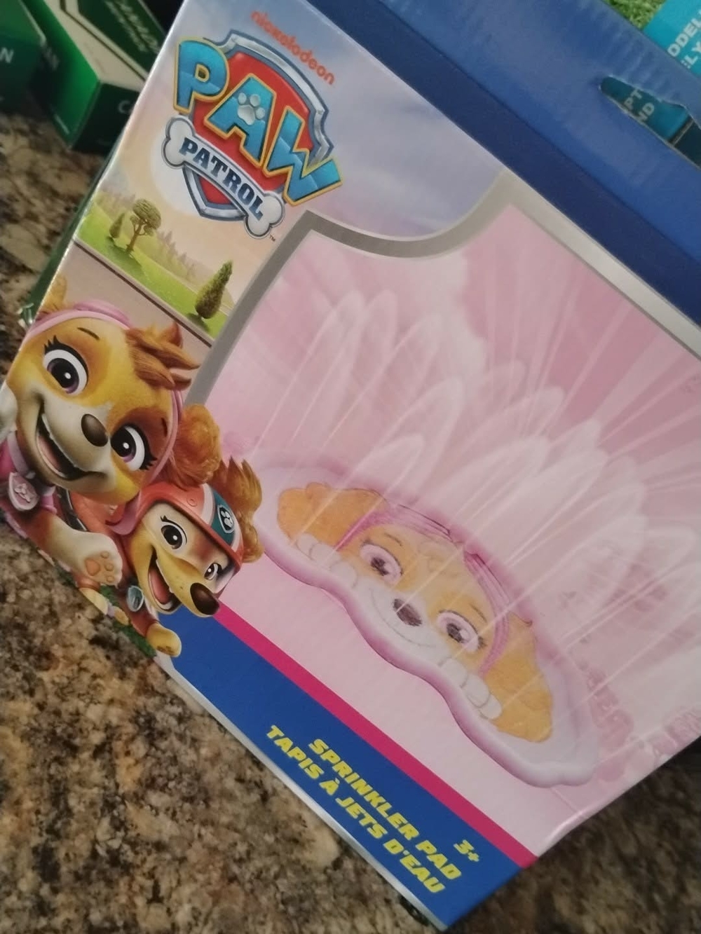 Paw Patrol Pink Sprinkler Play Pad